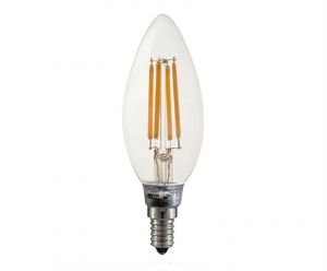Leuchtmittel Filament Kerzenlampe E14 LED