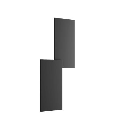 Puzzle Outdoor Double Rectangle Wand- und Deckenleuchte - Anthrazit Schwarz Sonderangebot
